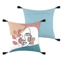 Cuscino quadrato (40 cm) Esquisse Multicolore
