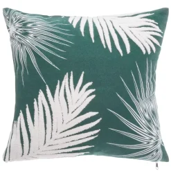 Cuscino quadrato (40 cm) Feuilles Verde