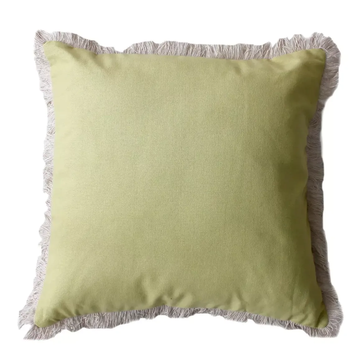 Cuscino quadrato cotone (40 cm) Herbier Verde tiglio