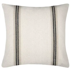 Cuscino quadrato cotone (50 cm) Montauban Nero