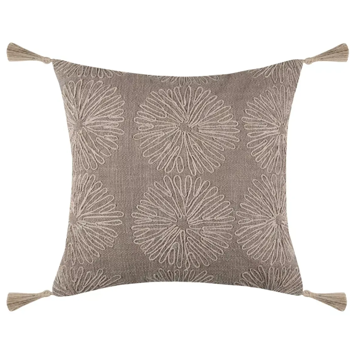 Cuscino quadrato cotone (40 cm) Sultan Marrone