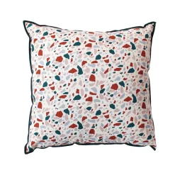 Cuscino quadrato cotone (40 cm) Terrazzo Multicolore