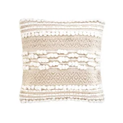 Cuscino quadrato cotone (40 x 40 cm) Blanca Beige