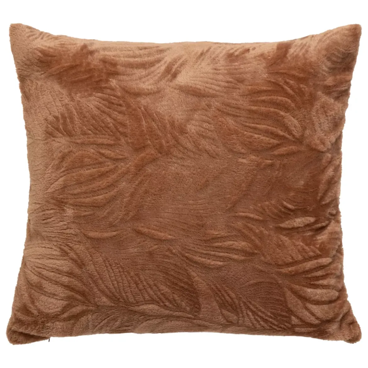 Cuscino quadrato flanella (40 x 40 cm) Ryo Marrone