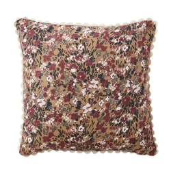 Cuscino quadrato garza di cotone (40 x 40 cm) Constance Camel