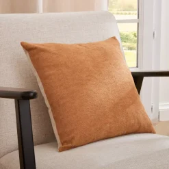 Cuscino quadrato in bouclé (40 x 40 cm) Ava Camel