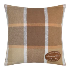 Cuscino quadrato in cotone (45 x 45 cm) Wildforest Camel