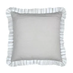 Cuscino quadrato in cotone (50 x 50 cm) Joséphine Ecru