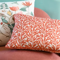 Cuscino quadrato in cotone (40 x 40 cm) Antillia Rosso