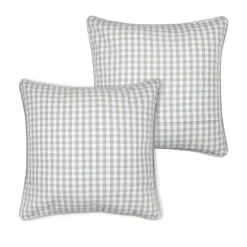Cuscino quadrato in cotone (45 x 45 cm) Bardot Beige