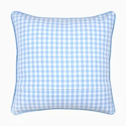Cuscino quadrato in cotone (45 x 45 cm) Bardot Blu