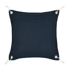 Cuscino quadrato in cotone (45 x 45 cm) Bordemer Bianco