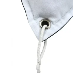 Cuscino quadrato in cotone (45 x 45 cm) Bordemer Bianco