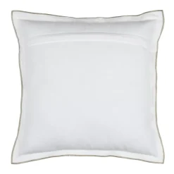 Cuscino quadrato in cotone (45 x 45 cm) Helios Bianco