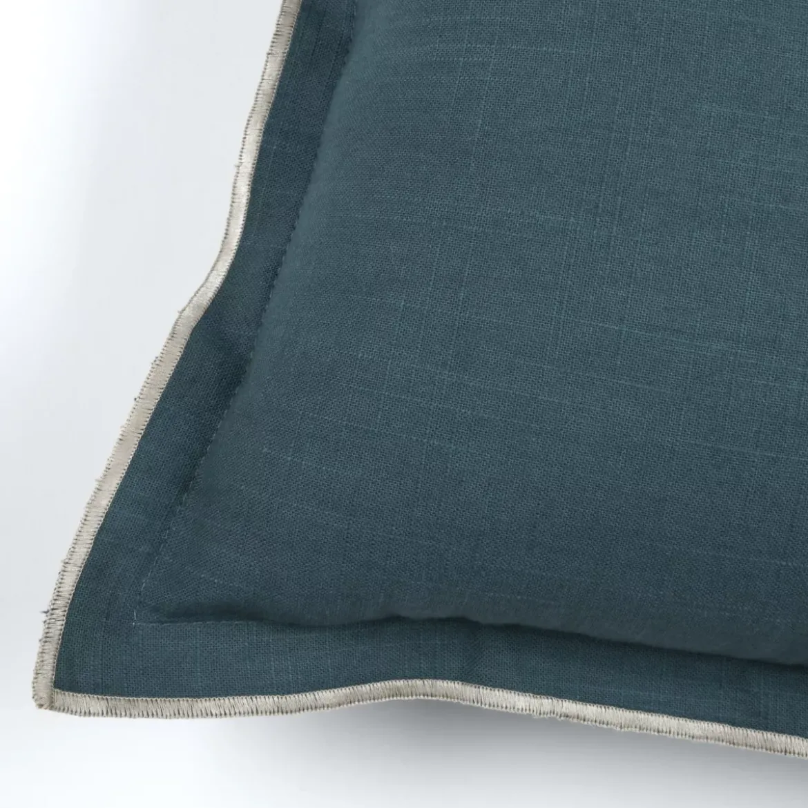Cuscino quadrato in cotone (45 x 45 cm) Helios Blu