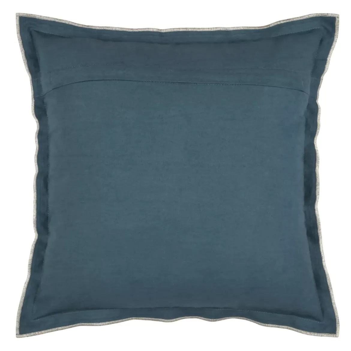 Cuscino quadrato in cotone (45 x 45 cm) Helios Blu