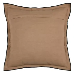 Cuscino quadrato in cotone (45 x 45 cm) Helios Camel