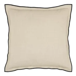 Cuscino quadrato in cotone (45 x 45 cm) Helios Ecru