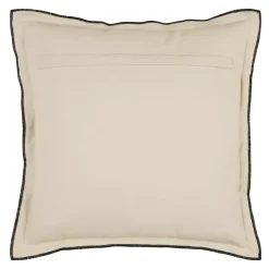 Cuscino quadrato in cotone (45 x 45 cm) Helios Ecru