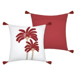 Cuscino quadrato in cotone (45 x 45 cm) Maota Terracotta
