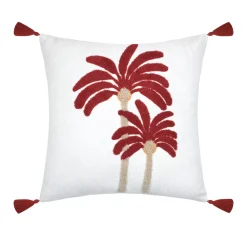 Cuscino quadrato in cotone (45 x 45 cm) Maota Terracotta