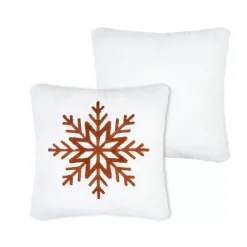 Cuscino quadrato in finta pelliccia (45 x 45 cm) Wildforest Marrone