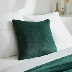 Cuscino quadrato in flanella (45 x 45 cm) Didou Verde