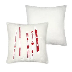 Cuscino quadrato (45 x 45 cm) Bessey Rosso