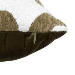 Cuscino quadrato (40 x 40 cm) Safina Verde cachi