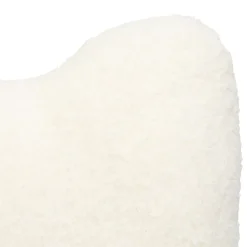 Cuscino rettangolare bouclé (35 x 48 cm) Bliss Bianco