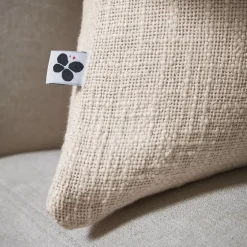 Cuscino rettangolare cotone (40 x 60 cm) Sixtine Beige