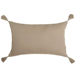 Cuscino rettangolare garza di cotone (40 x 60 cm) Gaïa Albicocca