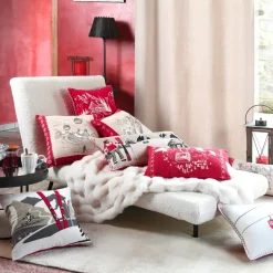 Cuscino Rettangolare in Cotone (35 x 60 cm) Villard Ecru