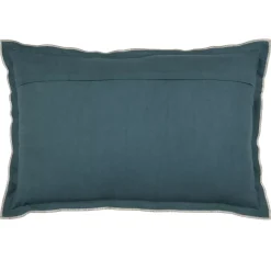 Cuscino rettangolare in cotone (40 x 60 cm) Helios Blu