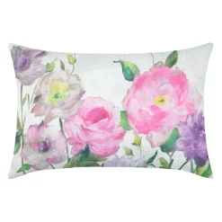 Cuscino rettangolare (40 x 60 cm) Rozaria Rosa