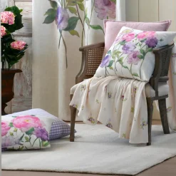 Cuscino rettangolare (40 x 60 cm) Rozaria Rosa