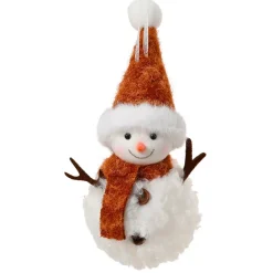 Decorazione natalizia da appendere (H13 cm) Pupazzo di neve Glacy Camel