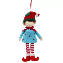 Decorazione Natalizia Sospesa (H17 cm) Nougatine Alice Multicolore