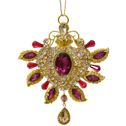 Decorazione natalizia sospesa (H12 cm) Gioiello prezioso Fico