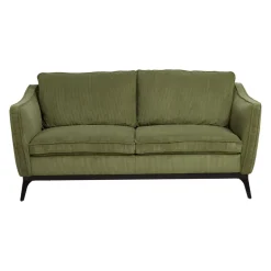 Divano a due posti in velluto a coste (169 cm) Owen Verde pino