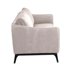 Divano a 3 posti in velluto a coste (206 cm) Owen Beige