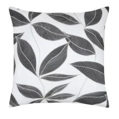 Federa cuscino letto quadrata percalle di cotone (63 x 63 cm) Matisse Grigio