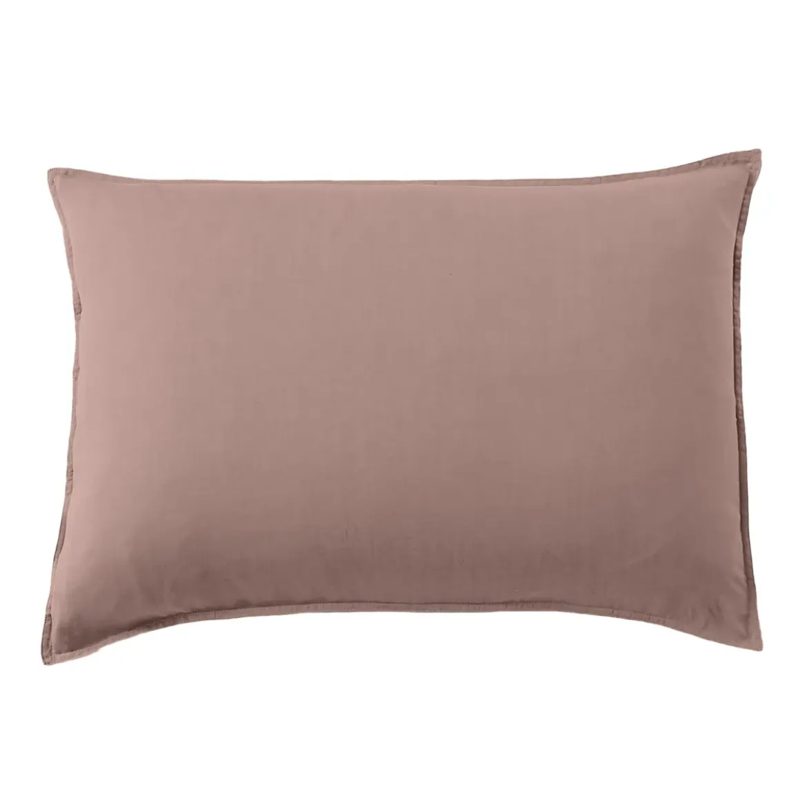 Federa cuscino letto rettangolare in lyocell Tencel™ lavato (50 x 80 cm) Olivia Rosa blush