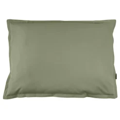 Federa cuscino rettangolare percalle di cotone (70 cm) Cali Verde rosmarino