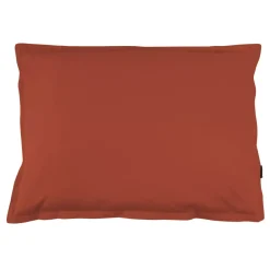 Federa cuscino rettangolare percalle di cotone (80 cm) Cali Terracotta