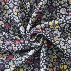 Federa per cuscino letto quadrata in garza di cotone (60 x 60 cm) Elya Viola