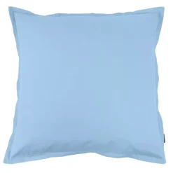Federa per cuscino quadrata in percalle di cotone (80 x 80 cm) Cali Azzurro