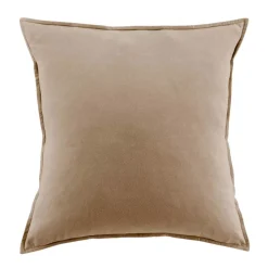 Federa per cuscino quadrata flanella di cotone (63 x 63 cm) Nina Corda