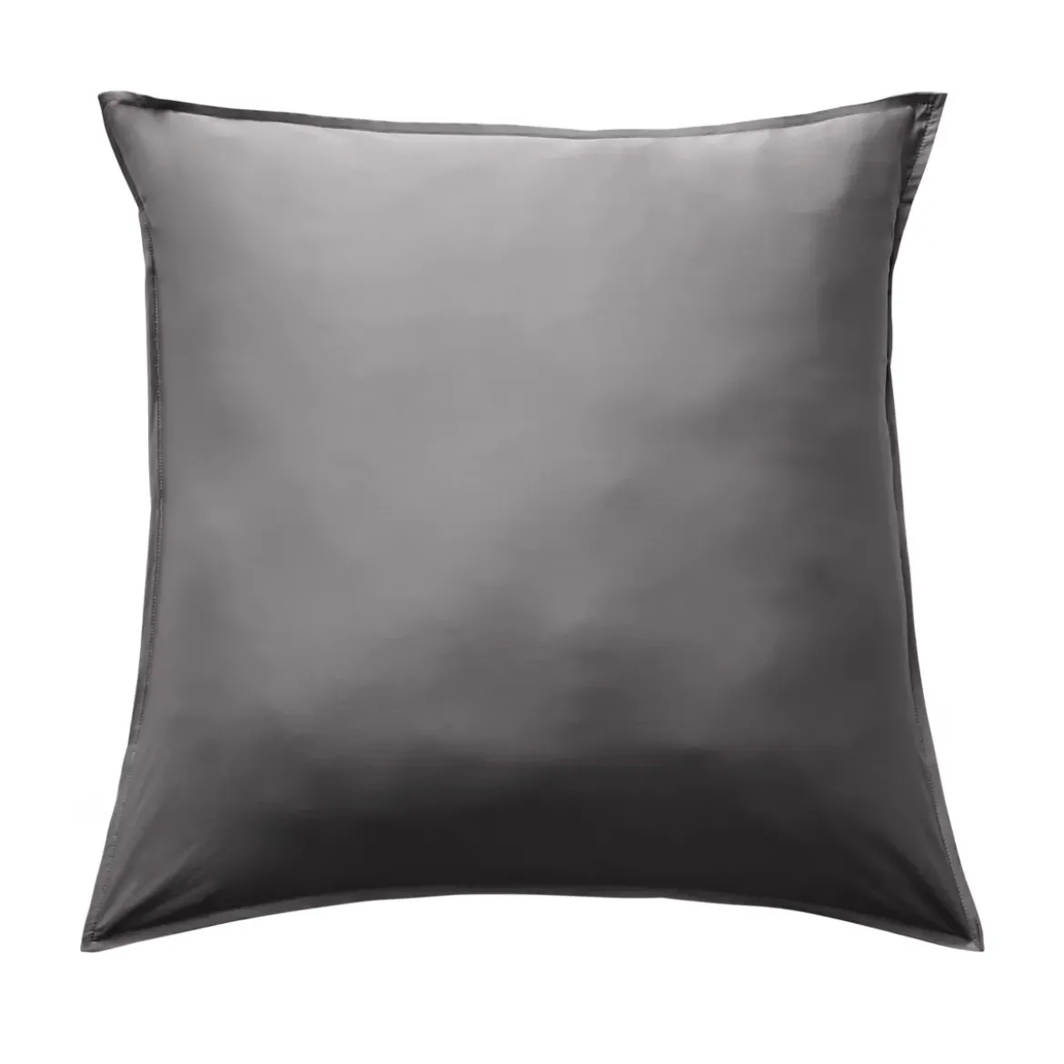 Federa quadrata in raso di bambù (63 cm) Sienna Grigio granito