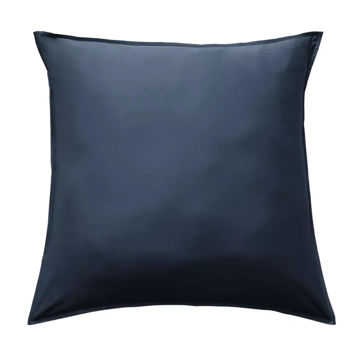 Federa quadrata in raso di bambù (63 x 63 cm) Sienna Blu notte